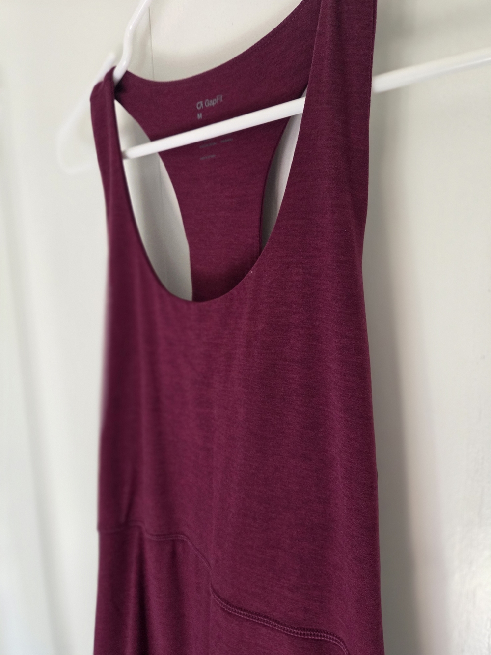 GAP Fuchsia Racerback Tank Dress - Picture 5 of 14